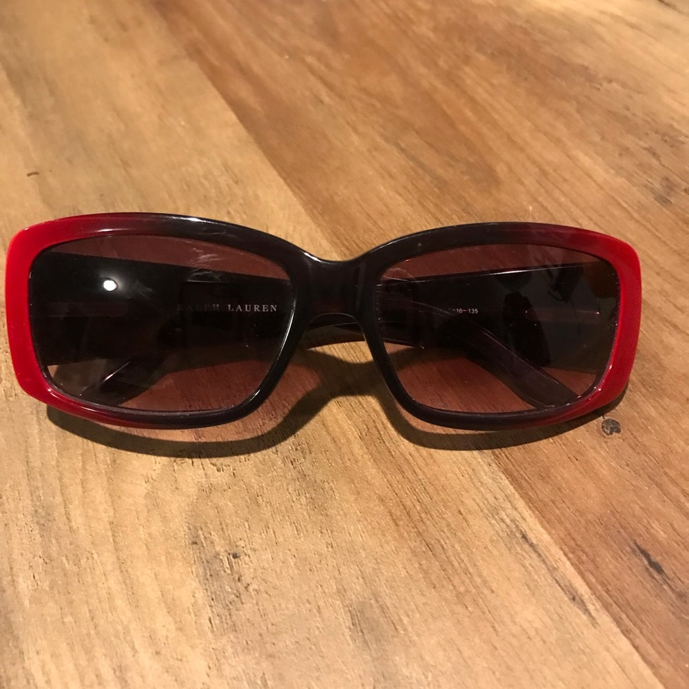 Ralph Lauren Polo red vintage sunglasses